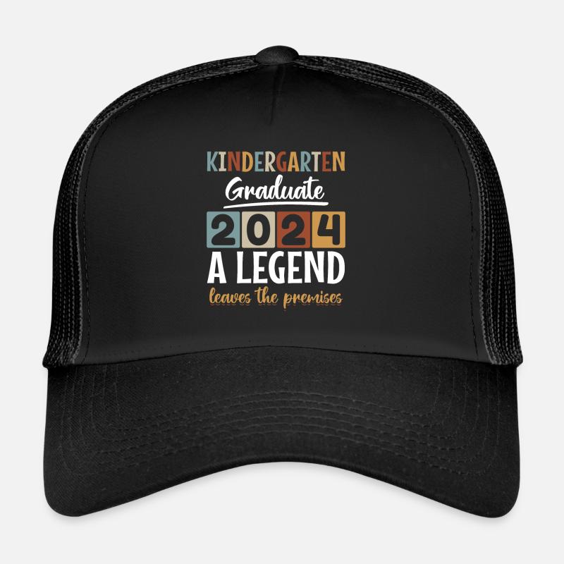 Proud Kindergarten Graduate 2024 Trucker Cap