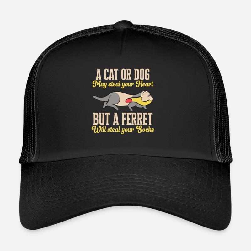 Frettchen Besitzer Frettchen Trucker Cap