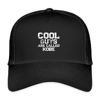 Cool guys are called Kobe - Trucker Cap - black/black - Front