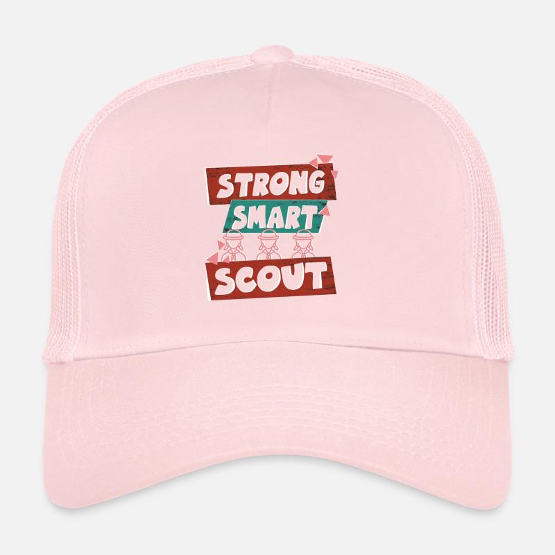 Strong, Smart, Scout scoutmaster vibes Trucker Cap