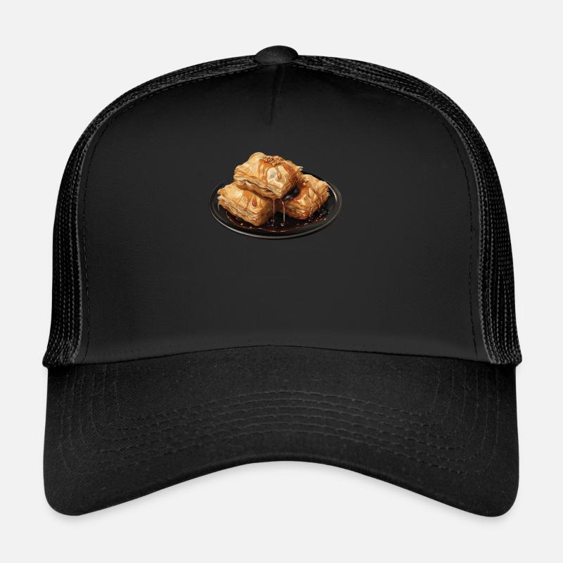 Baklava Gebäck Dessert Essen Liebhaber Naher Osten Trucker Cap
