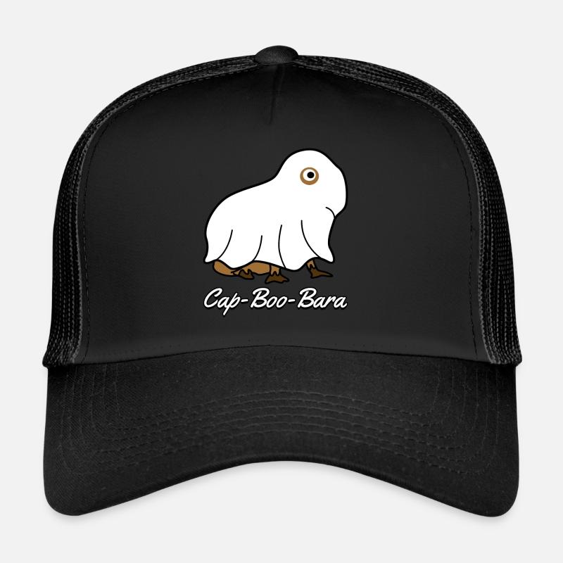 Capybaras Ghost Capybara Trucker Cap