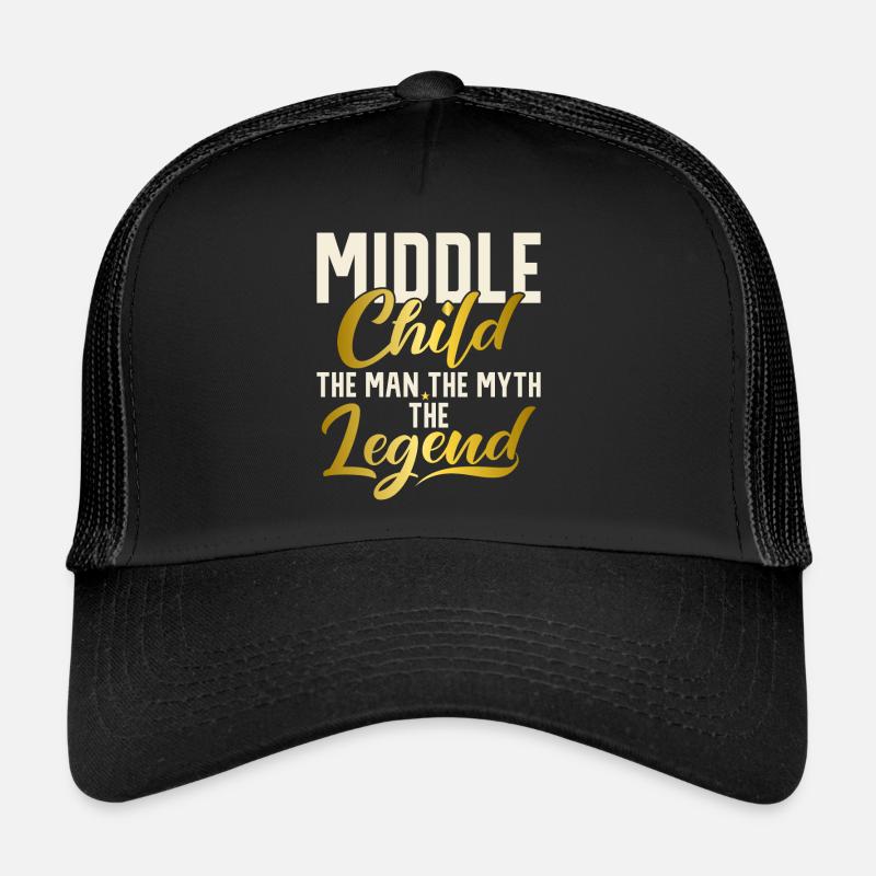Middle Child Gifts Trucker Cap