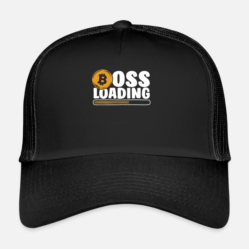 Chargement de la blockchain de crypto-monnaie Casquette trucker 