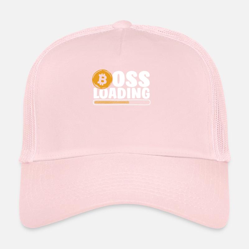 Loading Crypto Kryptowährung Blockchain Trucker Cap