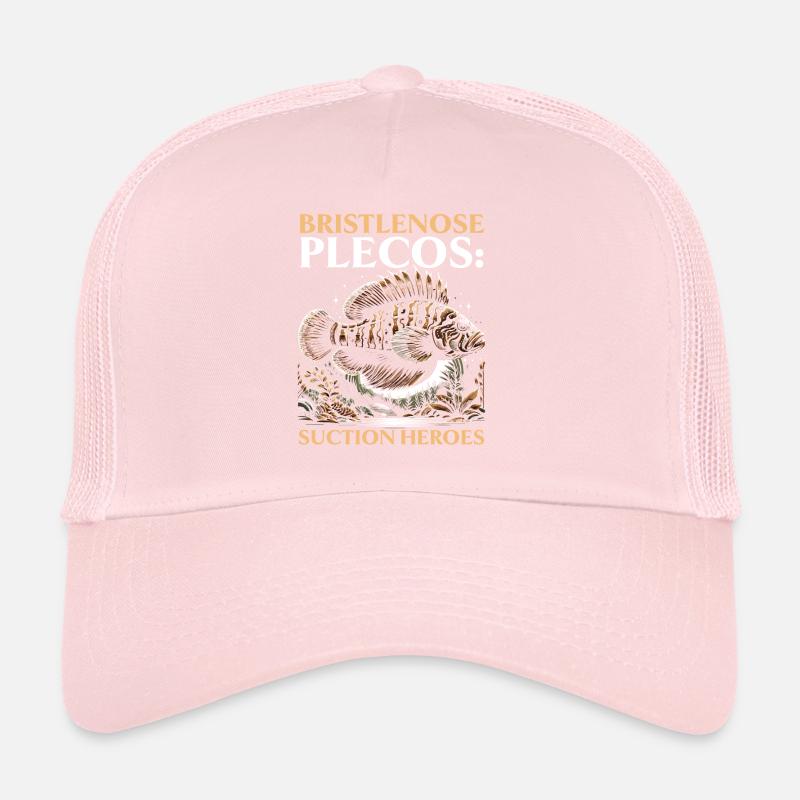 Bristlenose Plecos Fish Lover Freshwater Aquarium Trucker Cap