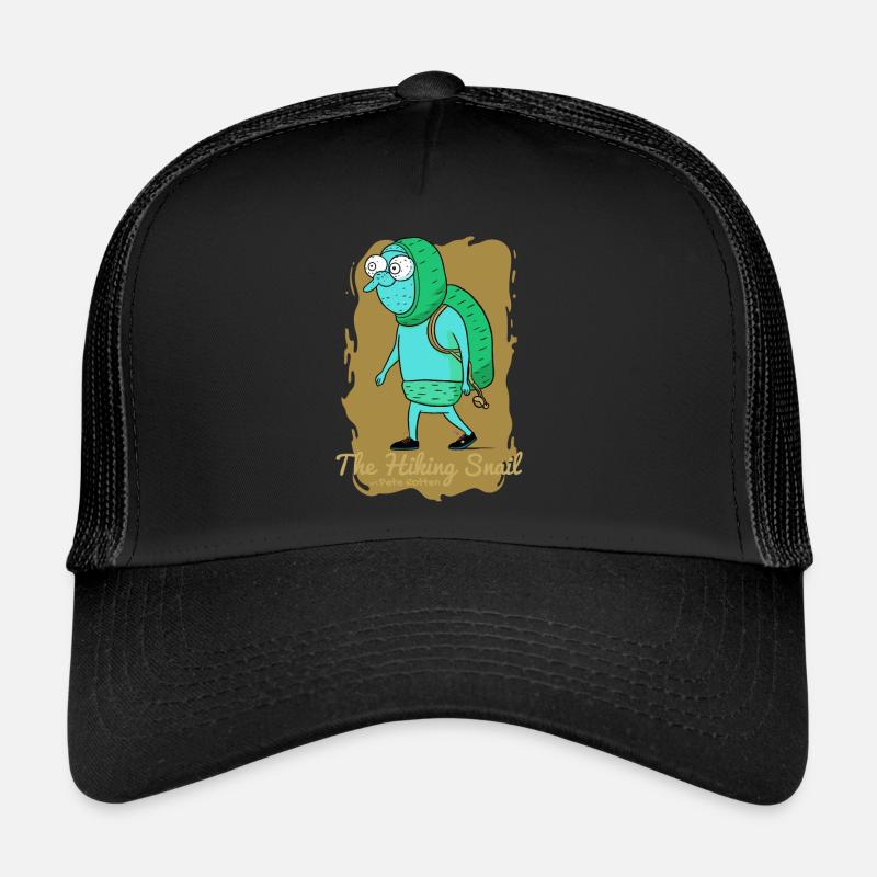 Der Wandernde Schnecke Trucker Cap