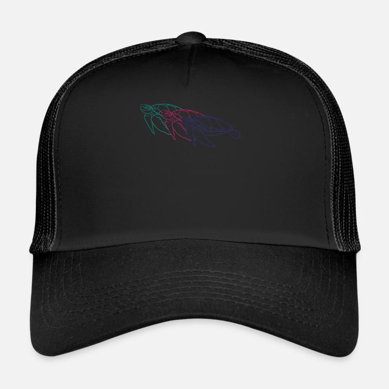 Trio Turtles Sea Dream Gift Trucker Cap