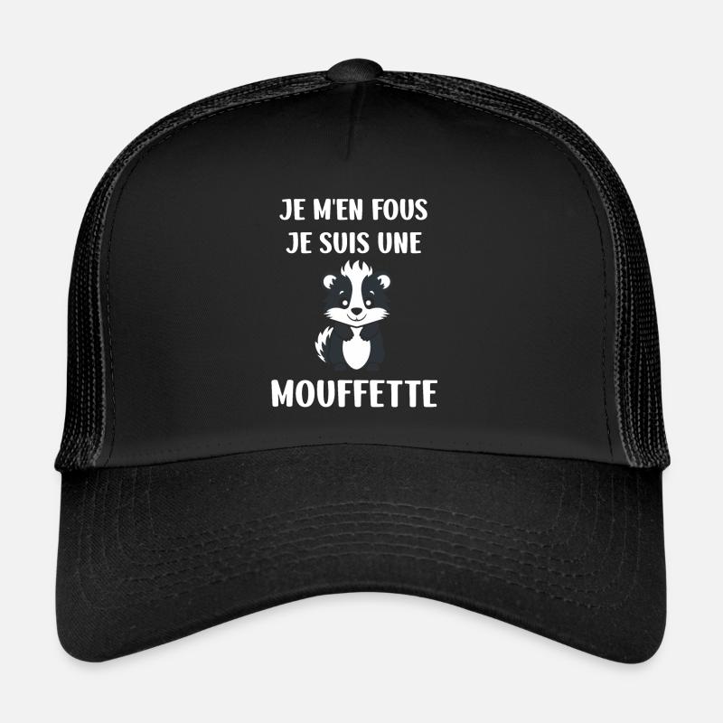 Humour Mouffette Casquette trucker 