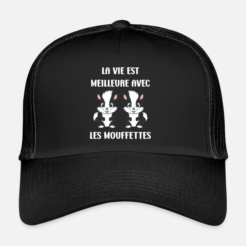 Humour Mouffette Casquette trucker 