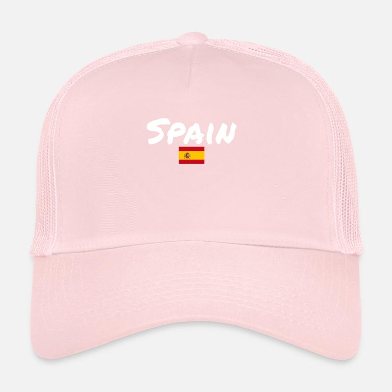 Espagne Espagne Drapeau espagnol Espagnols Casquette trucker 