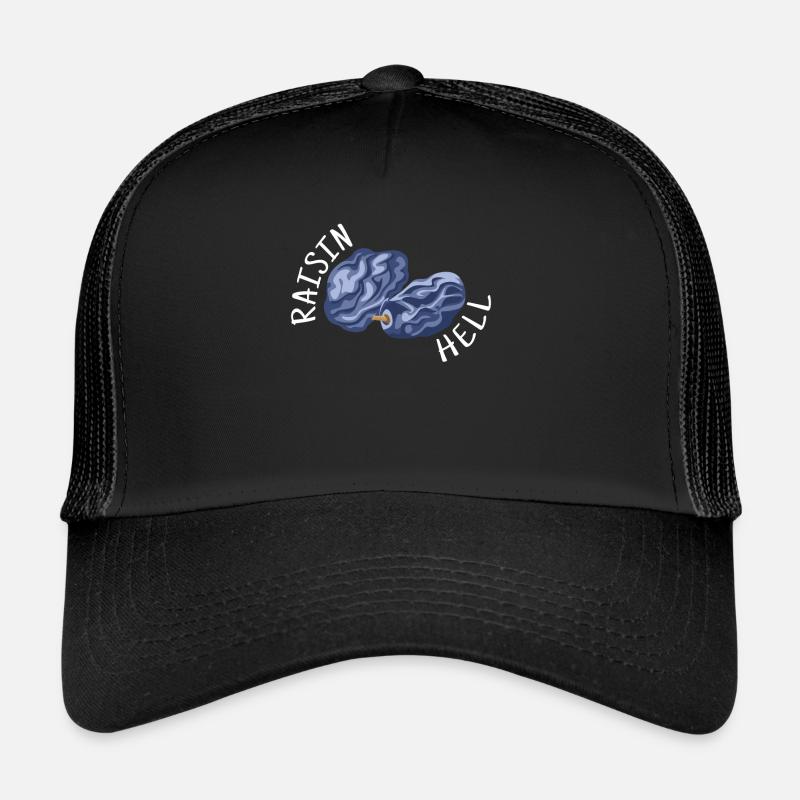 Raisin Hell Rosinen Trauben Trucker Cap