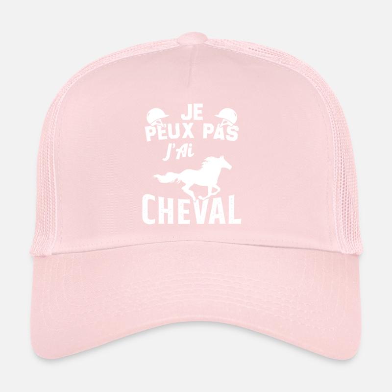 Ich kann nicht, ich habe ein Pferd Trucker Cap