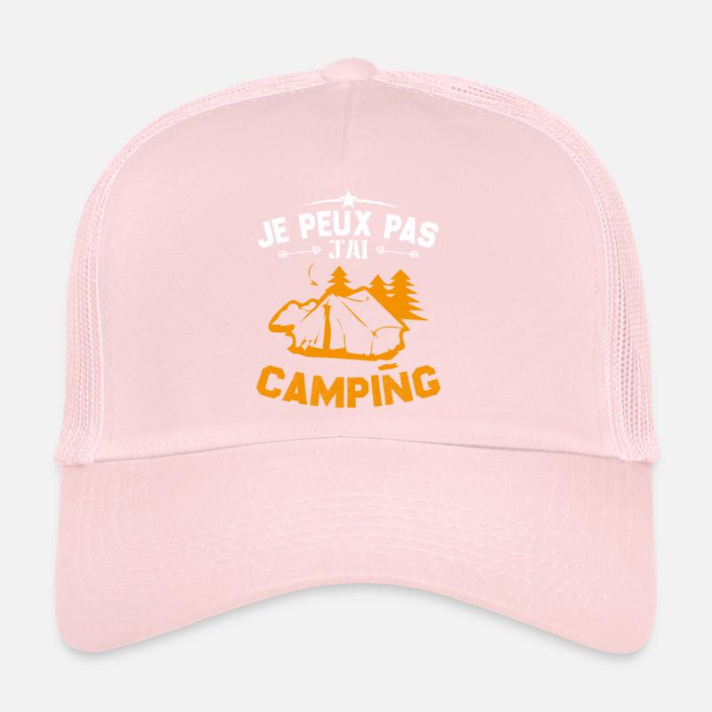 Ich kann nicht campen Trucker Cap