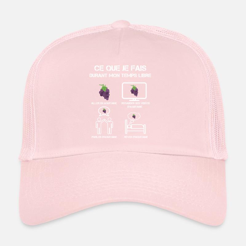 temps libre aquitaine vigne Casquette trucker 