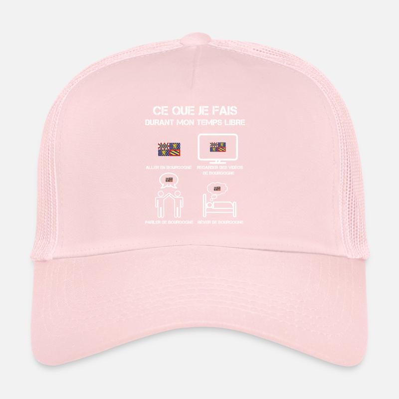 temps libre Bourgogne Casquette trucker 