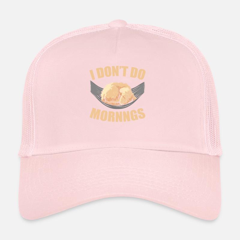 Golden Doodle Drôle Je Ne Fais Pas De Matins Casquette trucker 