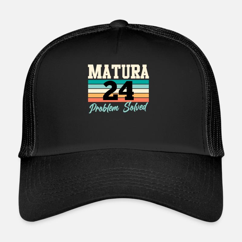 Matura 2024 PROBLEM SOLVED Schulabschluss Trucker Cap