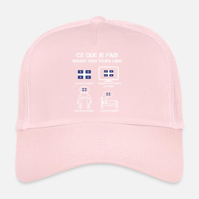 temps libre Québec Casquette trucker 