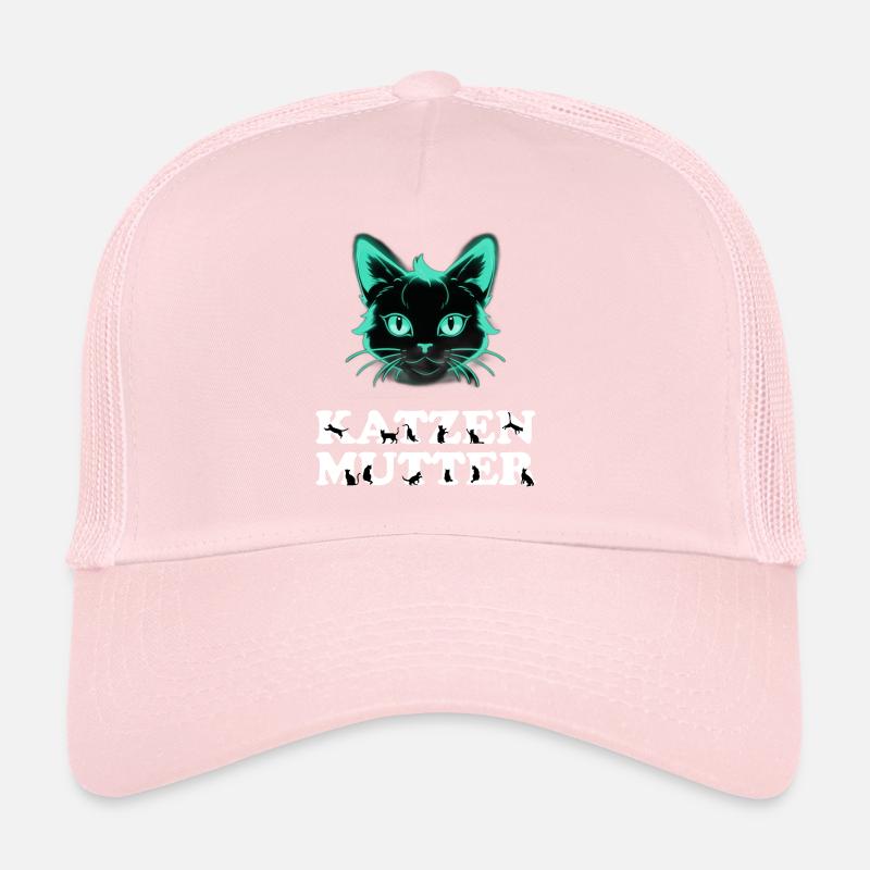 Cat Mom Design Trucker Cap