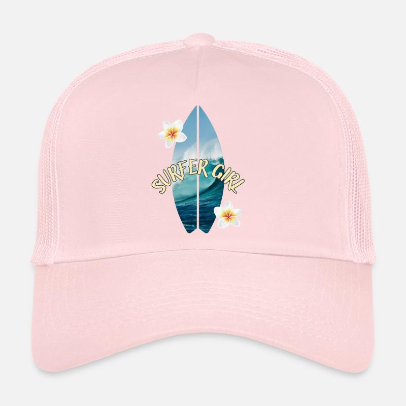 Fille surfeuse Casquette trucker 