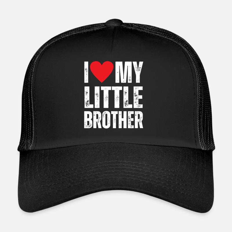 J’aime mon petit frère Casquette trucker 
