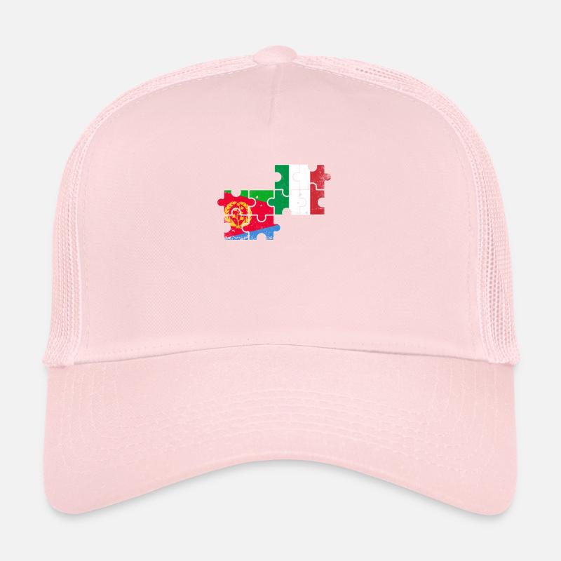 Érythrée Italie Vintage Drapeau Érythréen Casquette trucker 