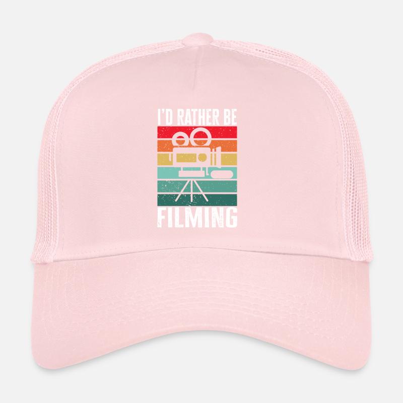 Monteur vidéo Cinéaste Vidéaste Casquette trucker 