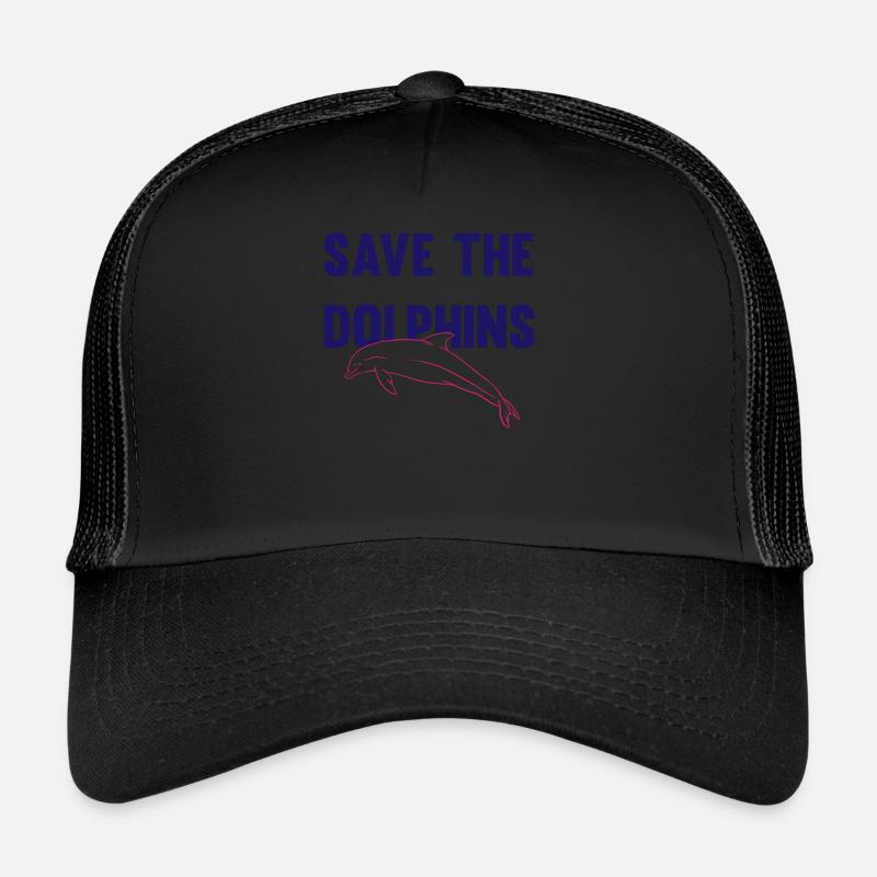 Delfinschutz Appell Design Trucker Cap