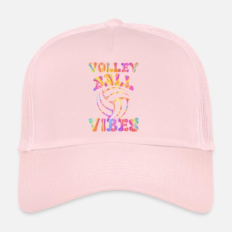Tie Dye Volleyball Volleyball Lover Trucker Cap