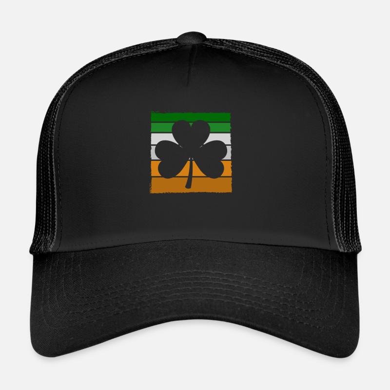 Kleeblatt St Patricks Day Irland Trucker Cap