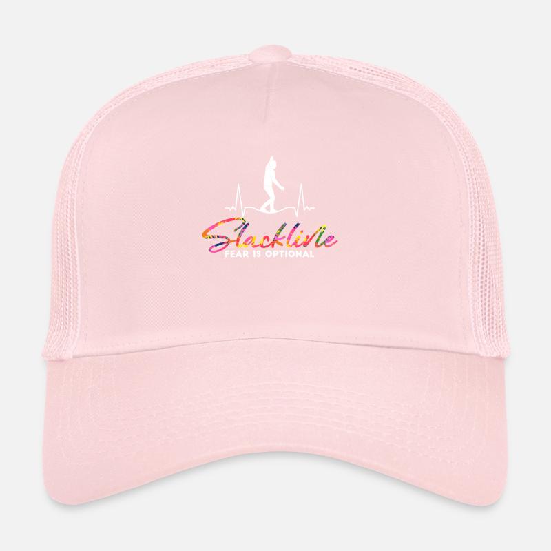 Slackline fear is optional Trucker Cap
