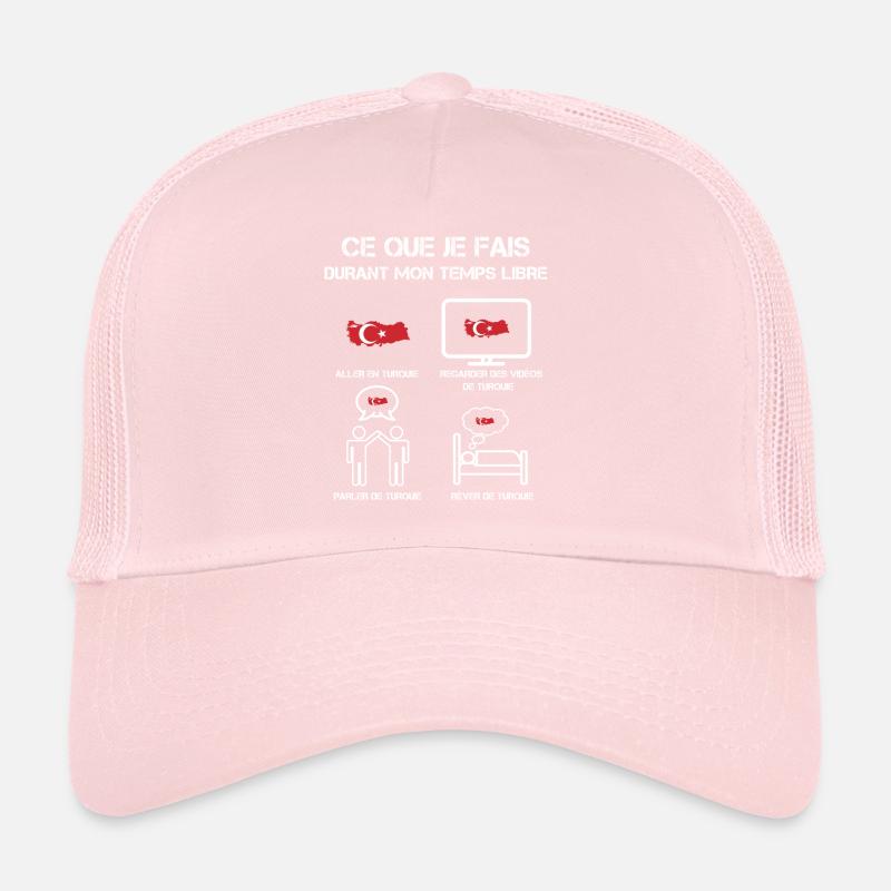 Free time Turkey Countries Trucker Cap