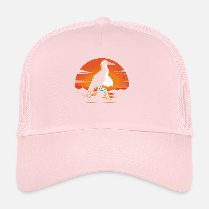 Oiseau de mer à pieds bleus Casquette trucker 