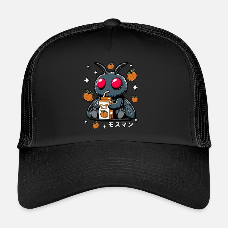 Mothman Peach Juice Trucker Cap