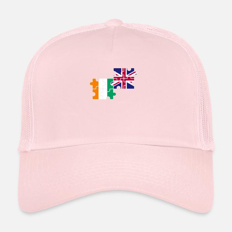 Côte d’Ivoire Drapeau du Royaume-Uni Ivoirien britannique Casquette trucker 