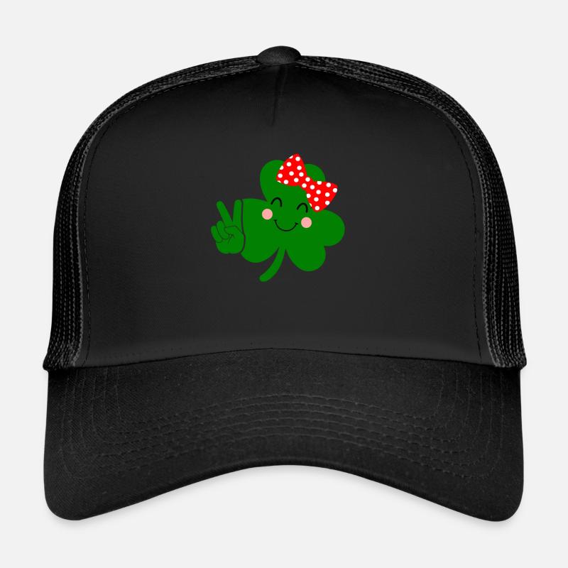 Accessoires de la Saint-Patrick Irlande Shamrock décoration Casquette trucker 