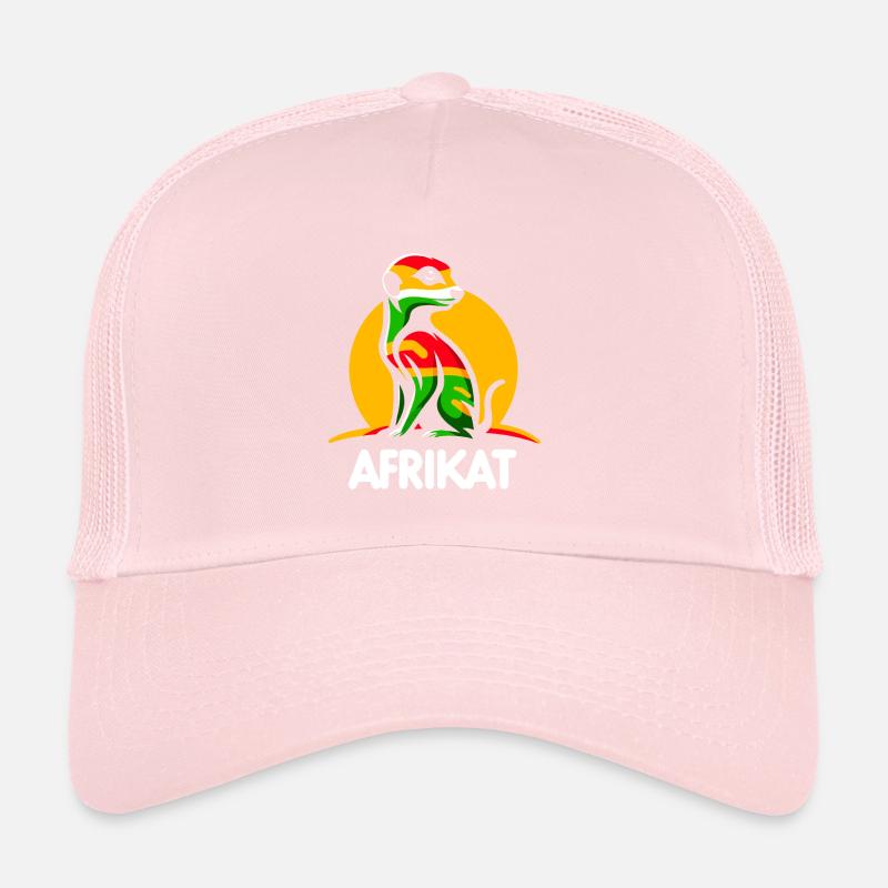 Suricate mignon Afrique Africain Casquette trucker 