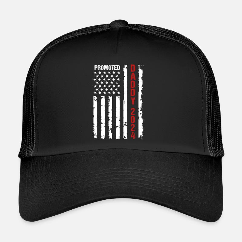 Befördert zu Daddy Est 2024 zum ersten Mal Vater Trucker Cap