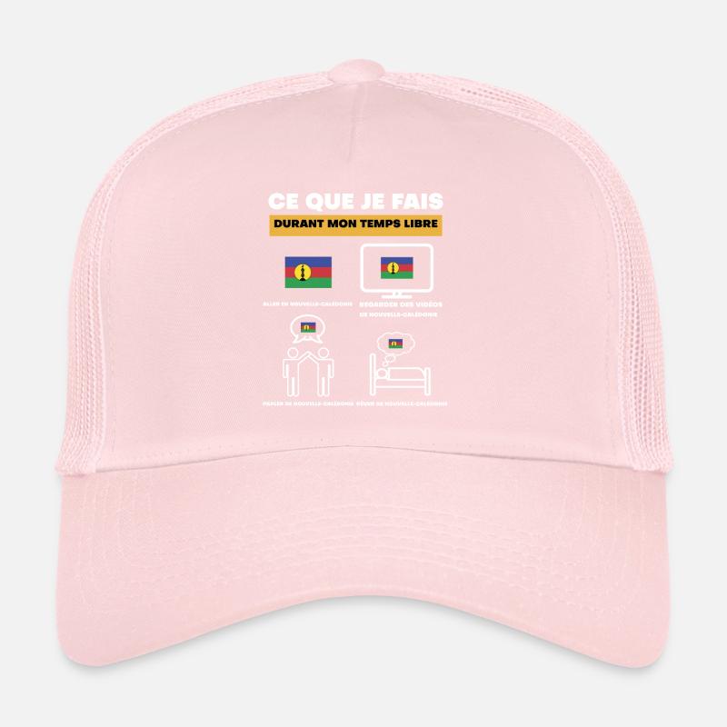 Nouvelle Calédonie durant temps libre Casquette trucker 