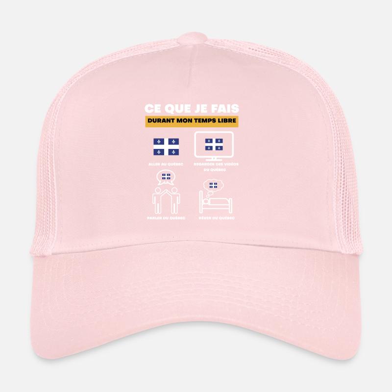 Québec durant temps libre Casquette trucker 