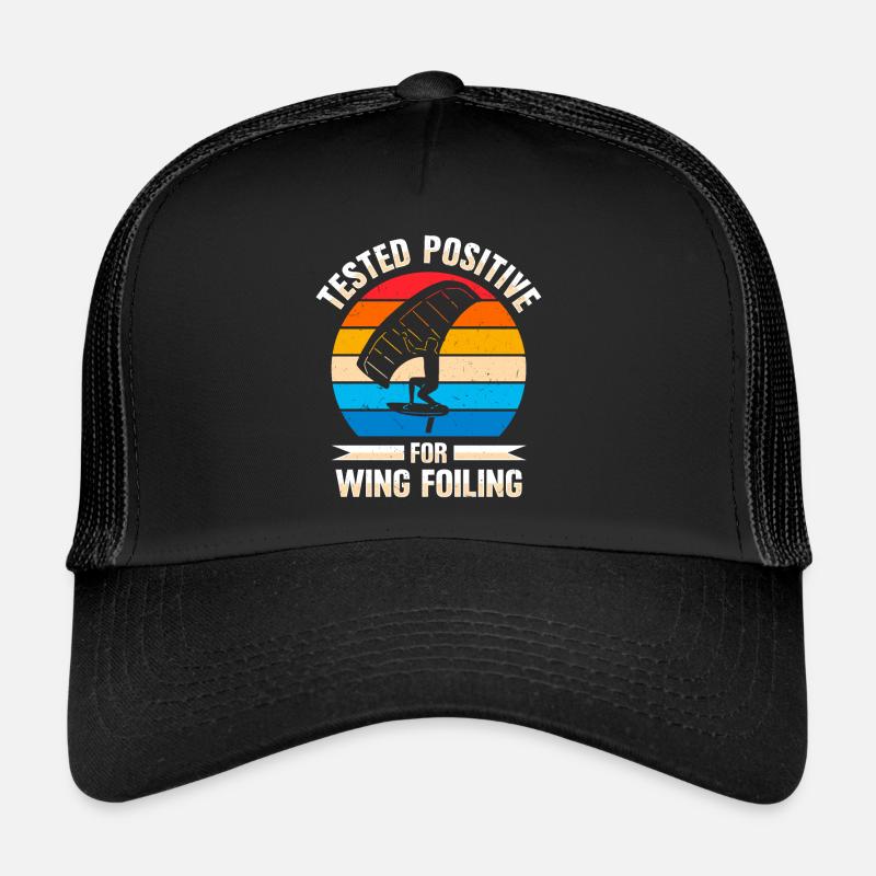Wingsurfing Foil Wing Wing Boarding Wing Foiling Casquette trucker 