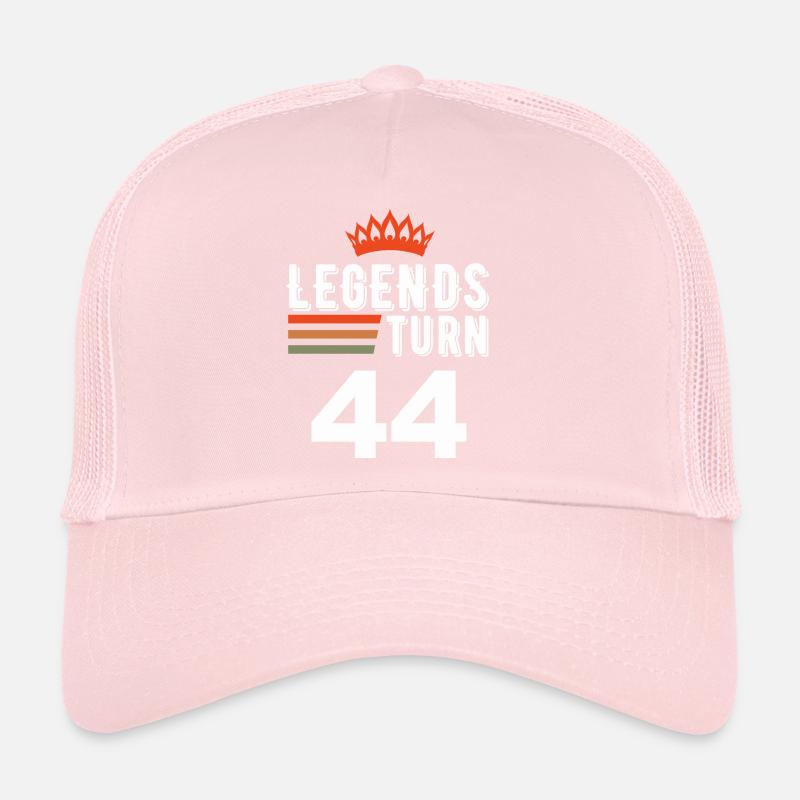 Legenden werden 44, 44 Geburtstag Trucker Cap