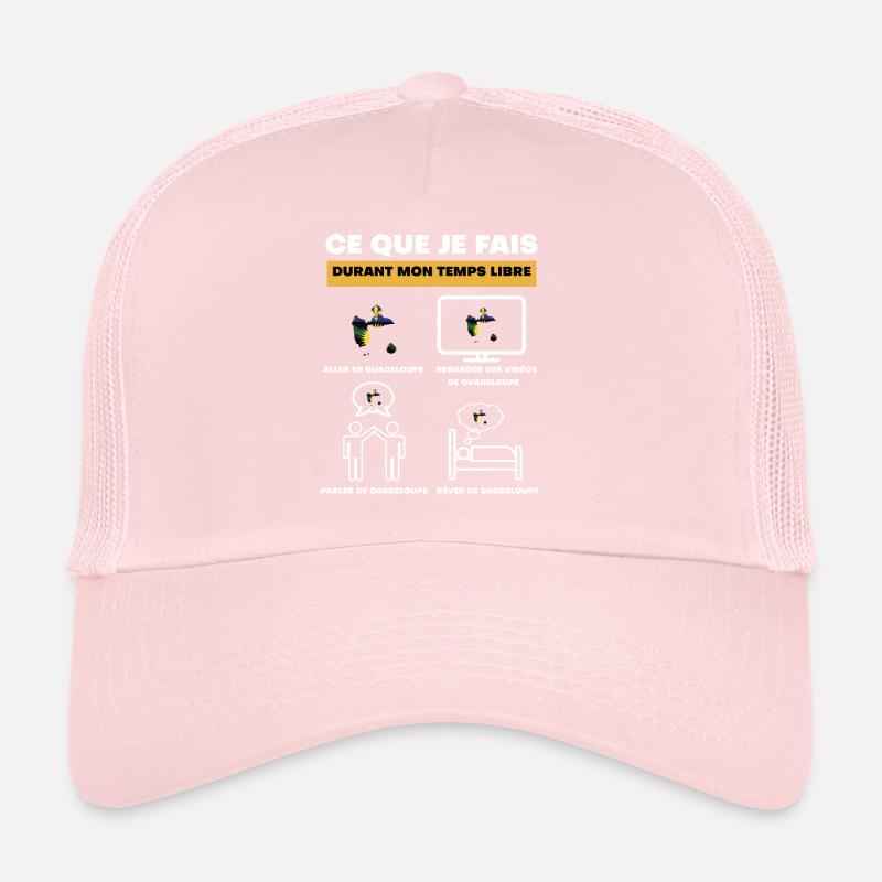 Guadeloupe in free time Trucker Cap