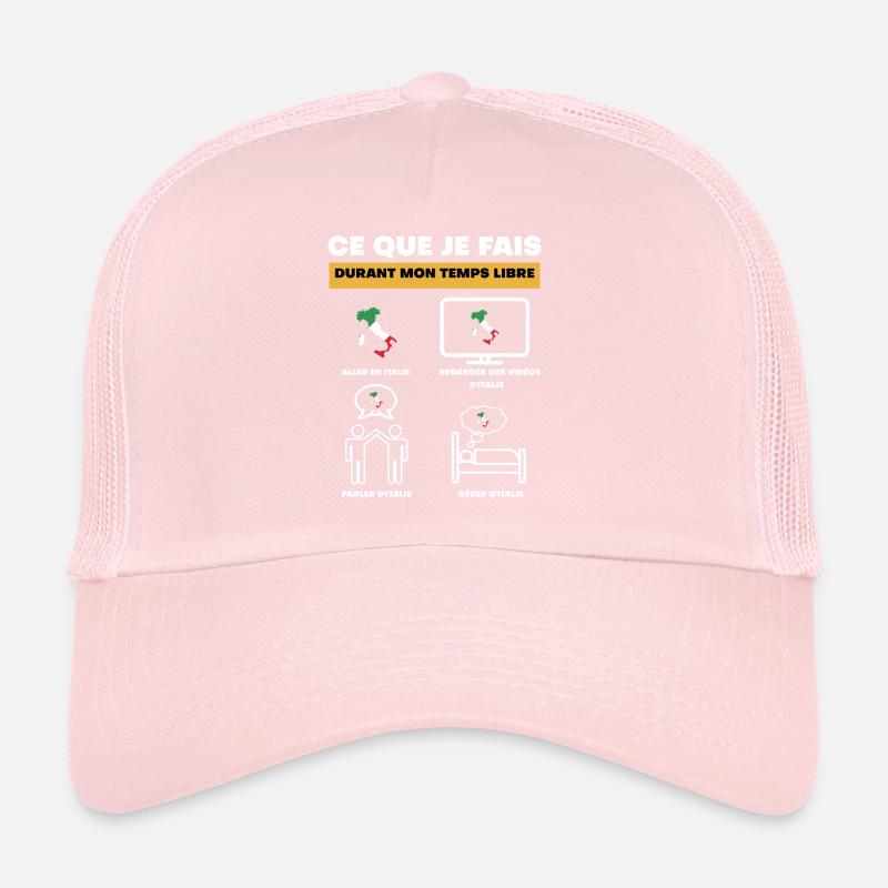 italie durant temps libre Casquette trucker 