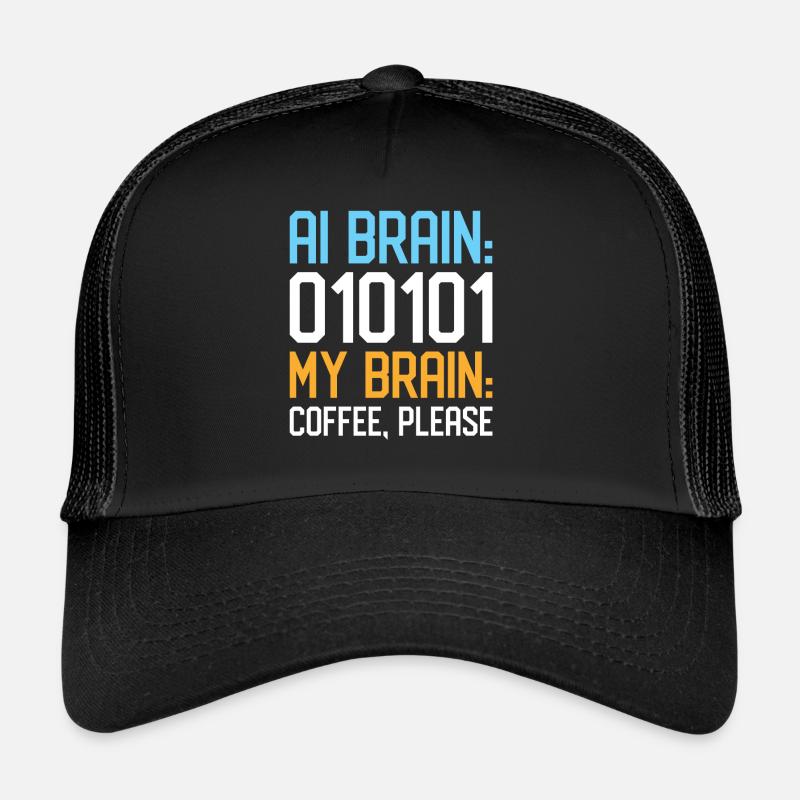 Amateurs d’intelligence artificielle et d’IA Casquette trucker 