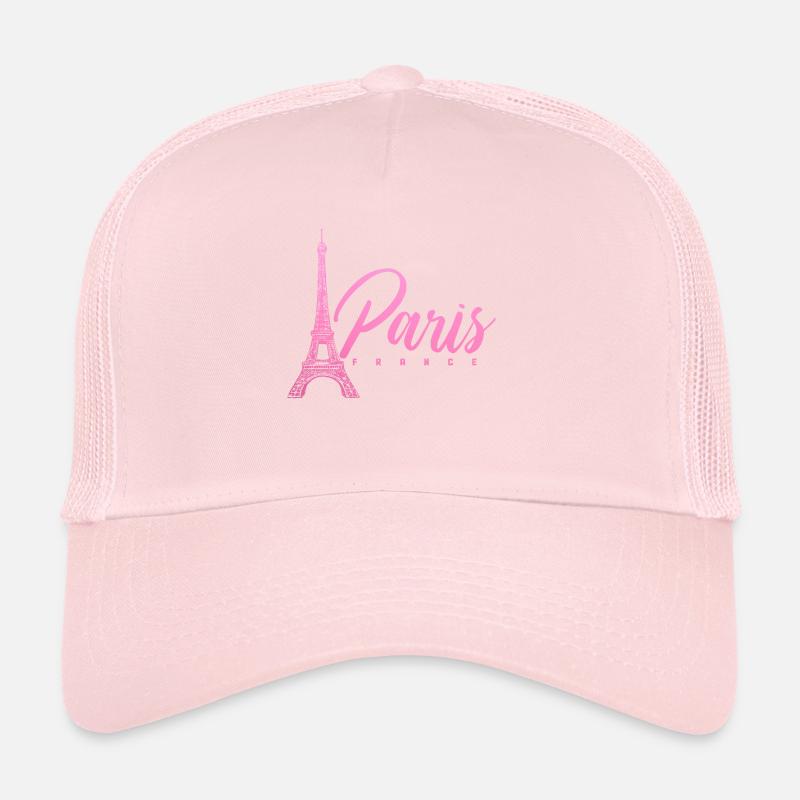 Paris Frankreich Eiffelturm Souvenir Trucker Cap