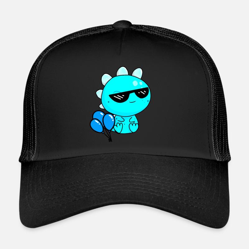 Drache Brille Luftballons Party Cool Jugendliche Trucker Cap