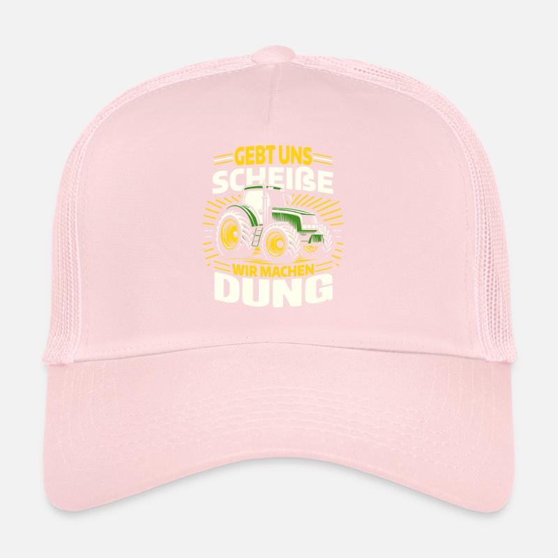 KUHBAUER SPRUCH - Traktor Landwirtschaft Erntezeit Trucker Cap