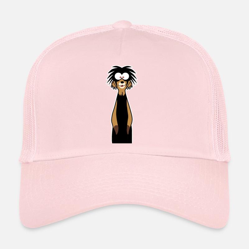 Goth Merkat Gothic Trucker Cap